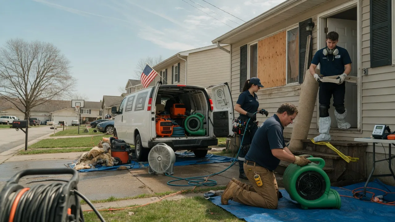 Water Damage Restoration in Minneola, KS near me